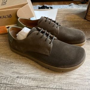 New! Kalso Dawson Green Suede Earth Shoe Men’s Sz 11.5 Negative Heel NIB!